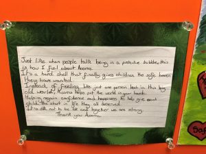 A letter from a 10-year-old boy who was helped by Acorns