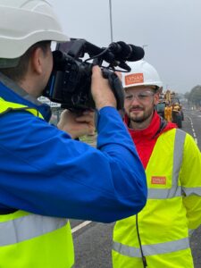 Graduate apprentice Stephen Drinkwater who features in a video about Lynas Engineers for the Tees Valley Combined Authority